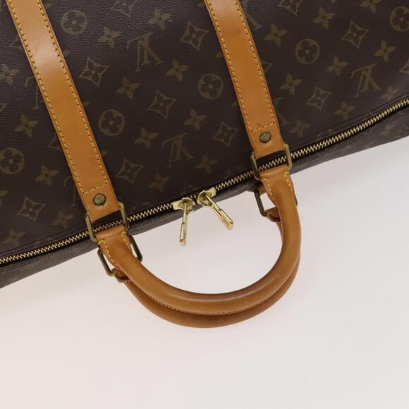 LOUIS VUITTON Monogram Keepall 55 Boston Bag M41424 - Picture 7 of 16